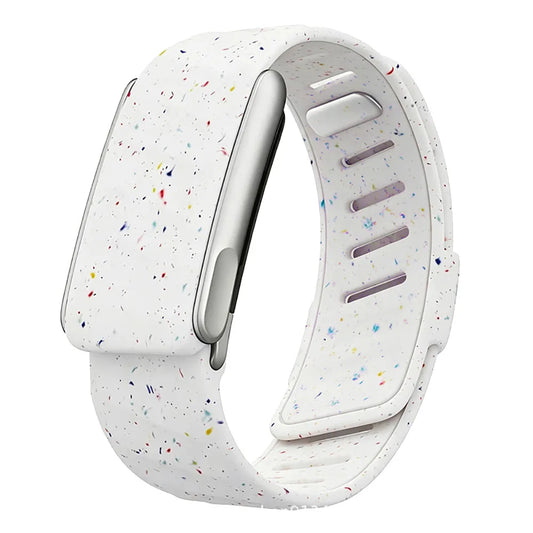 WHOOP 5.0 MG Soft-Touch Silicone Replacement Band Galaxy White
