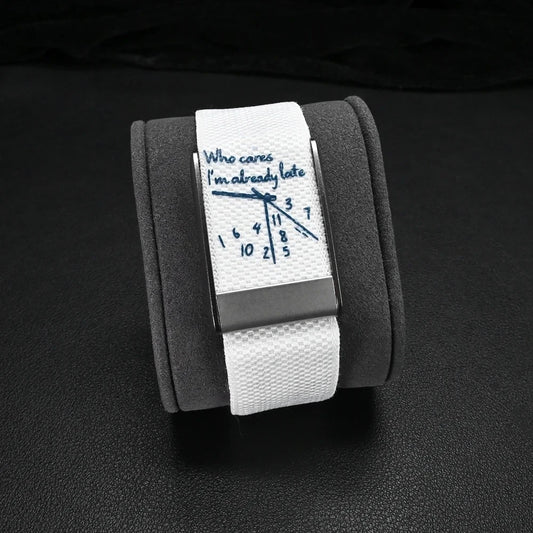 White Nylon Sports Band for WHOOP 5.0