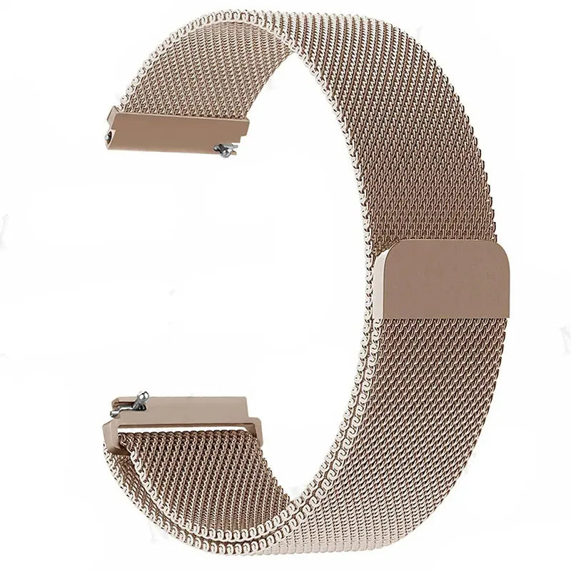 SUUNTO Rose Gold Metal Mesh Stretch Band – 22mm