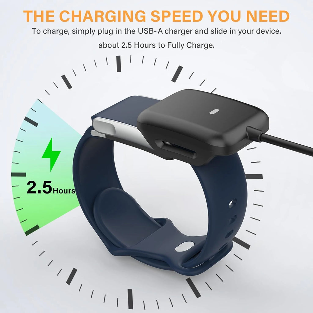WHOOP 5.0 & MG USB-C Replacement Charger Cable Black