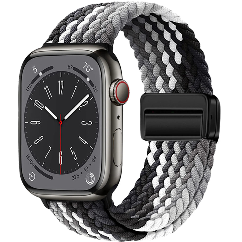 Apple Watch Braided Magnetic Band Monochrome 44mm / 45mm / 46mm / 49mm