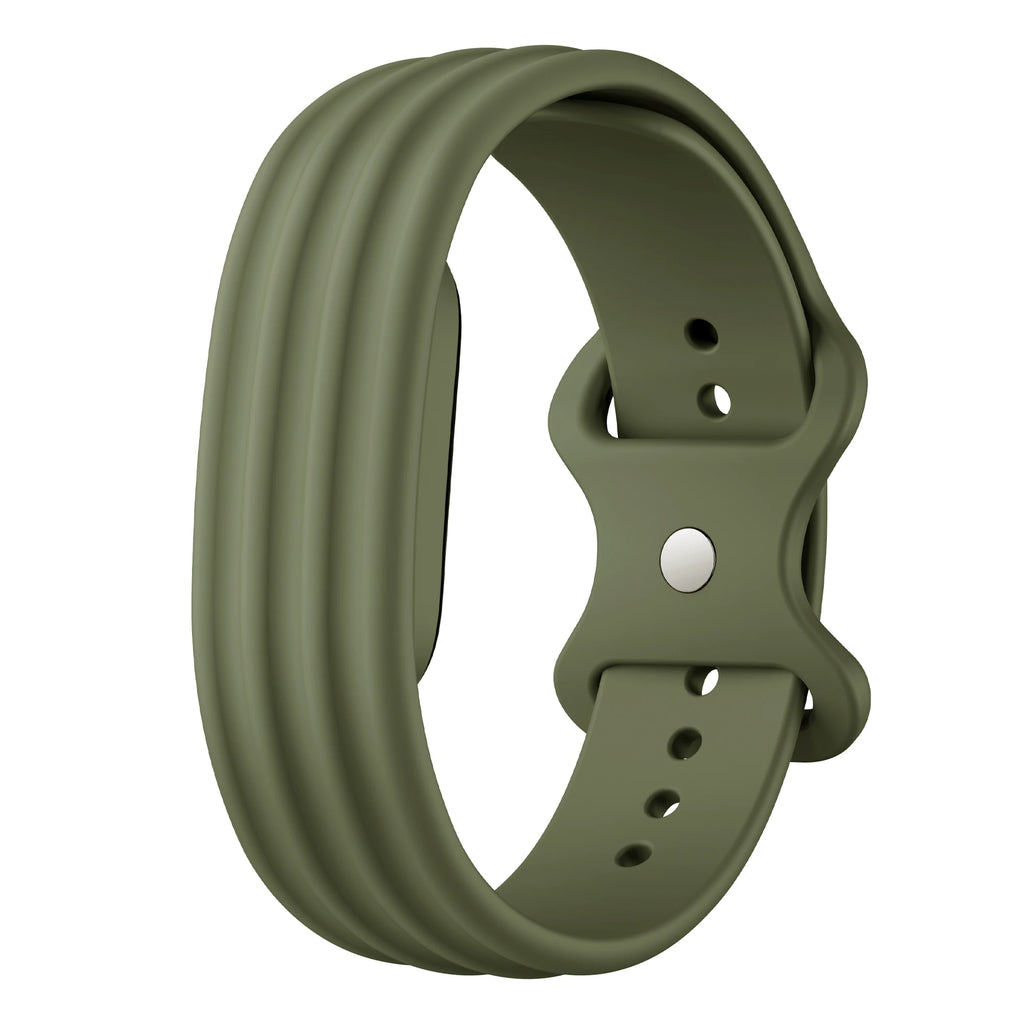 Google Fitbit Army Green Silicone Sport Band – L 275mm