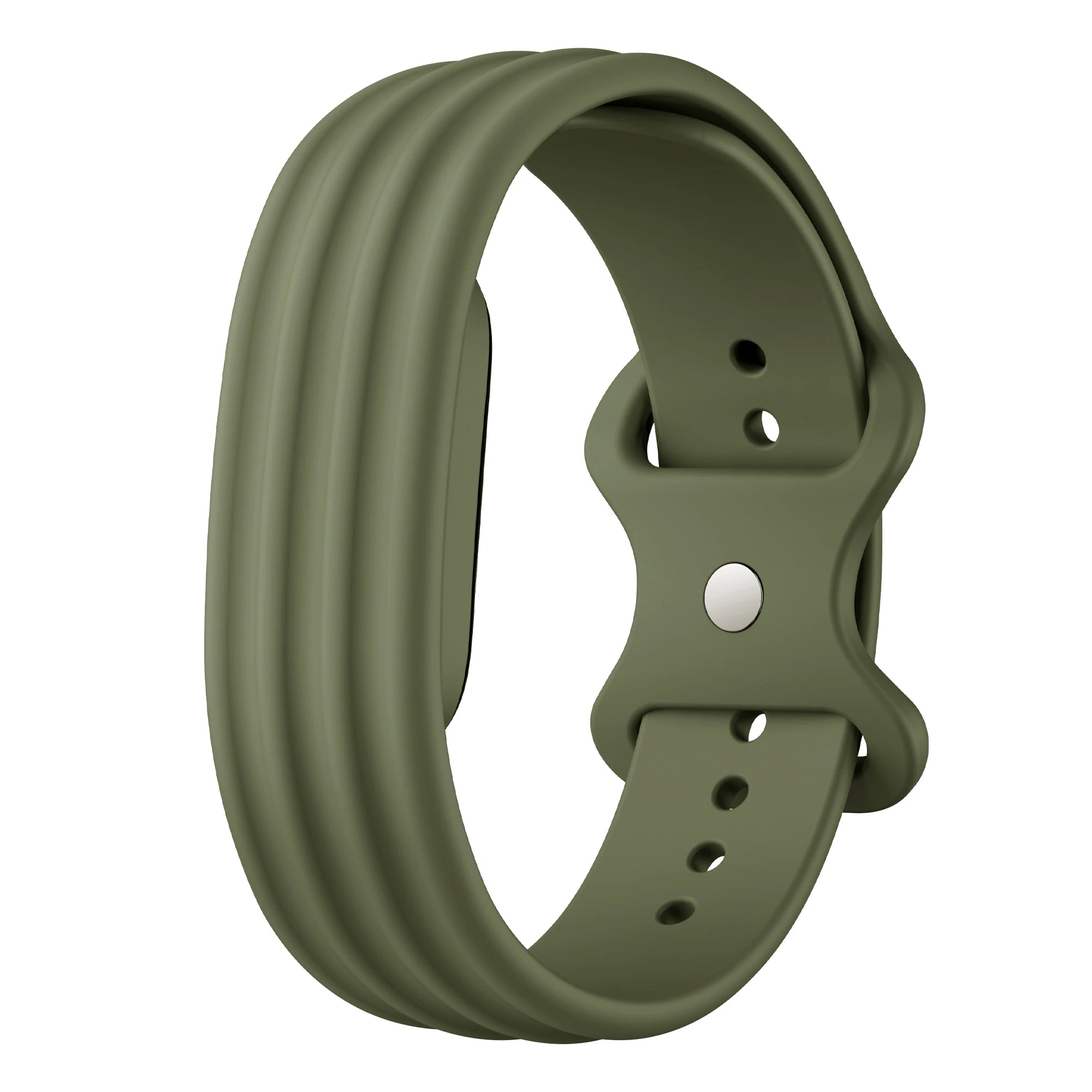 Google Fitbit Army Green Silicone Sport Band – L 275mm