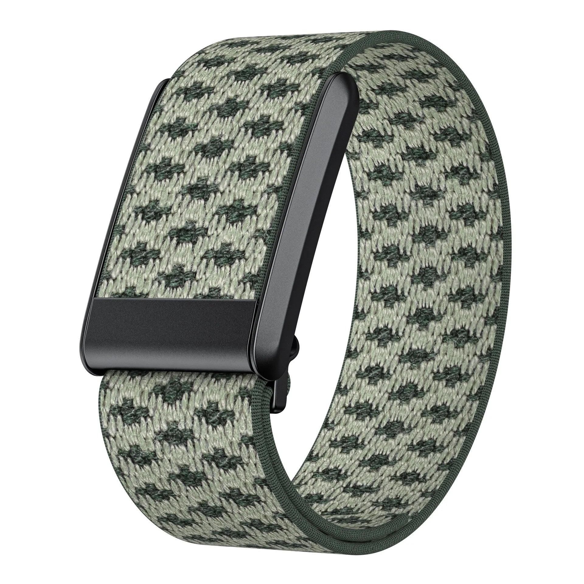 WHOOP 4.0 Star Pattern Nylon Woven Replacement Band Olive Green