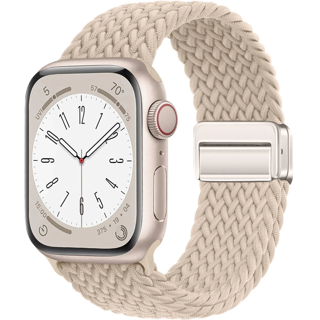 Apple Watch Braided Magnetic Band Champagne Beige 38mm / 40mm / 41mm / 42mm