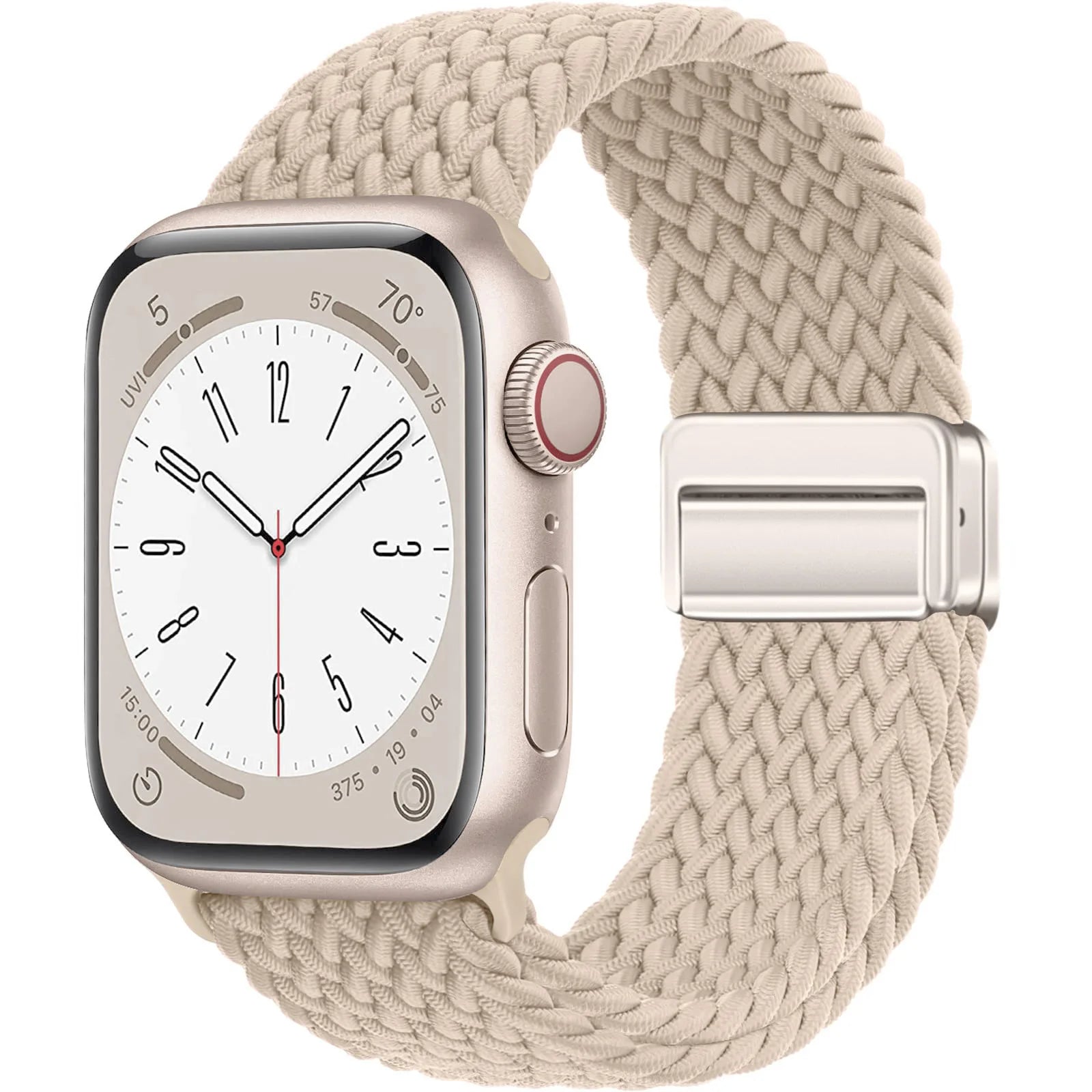 Apple Watch Braided Magnetic Band Champagne Beige 38mm / 40mm / 41mm / 42mm