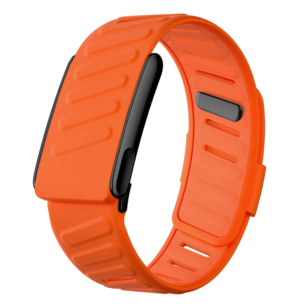 WHOOP 5.0 MG Soft-Touch Silicone Replacement Band Orange
