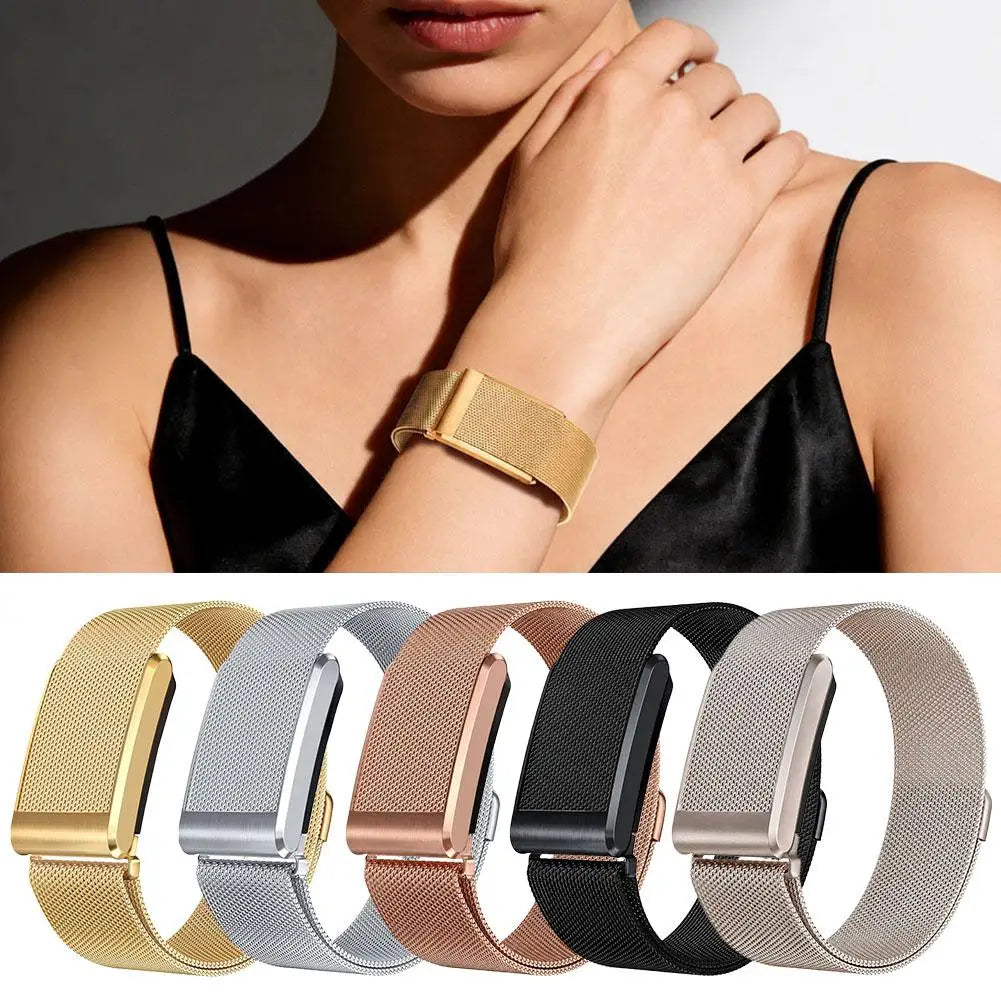 WHOOP 5.0 MG Magnetic Metal Replacement Band Black