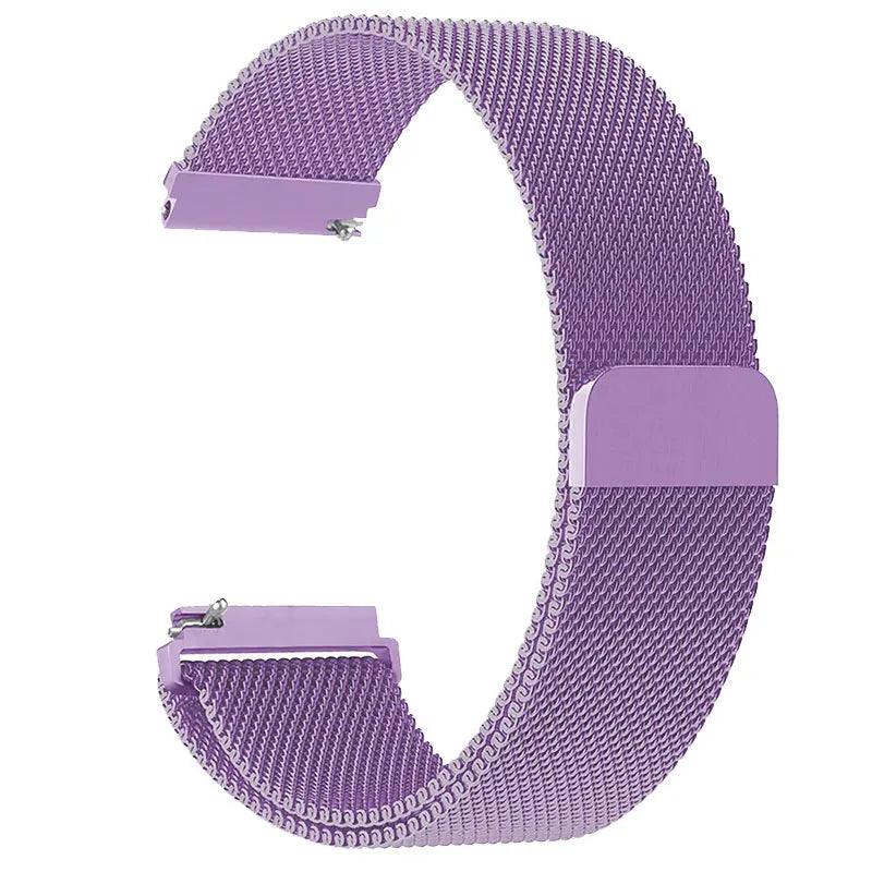 SUUNTO Lavender Metal Mesh Stretch Band – 22mm