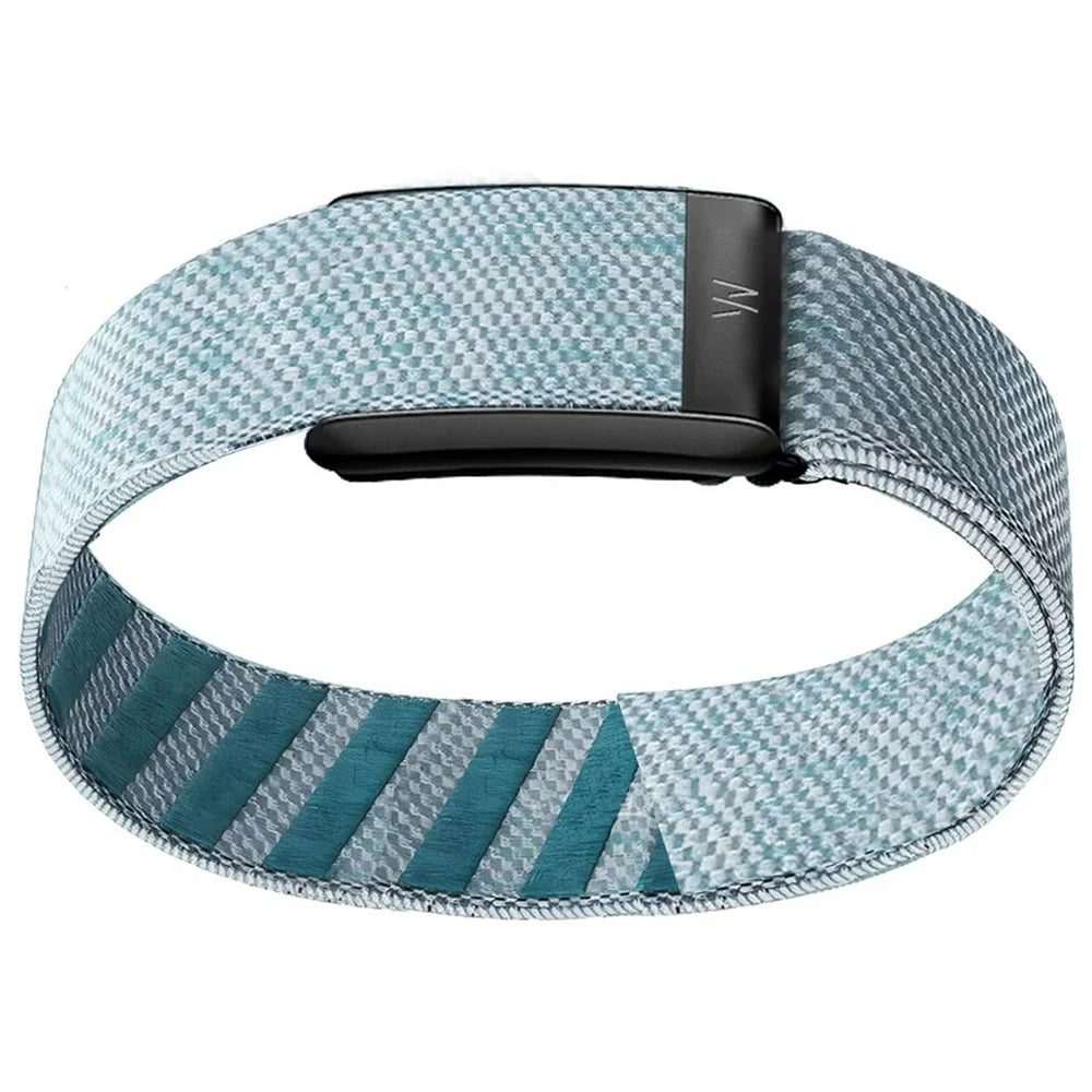WHOOP 5.0 MG Elastic Woven Bicep Replacement Band Ice Blue