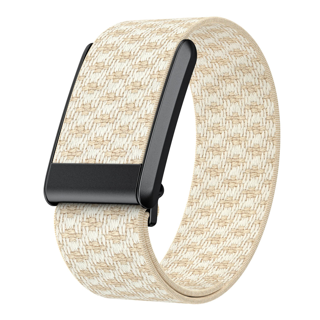 WHOOP 4.0 Nylon Woven Replacement Band Champagne Beige