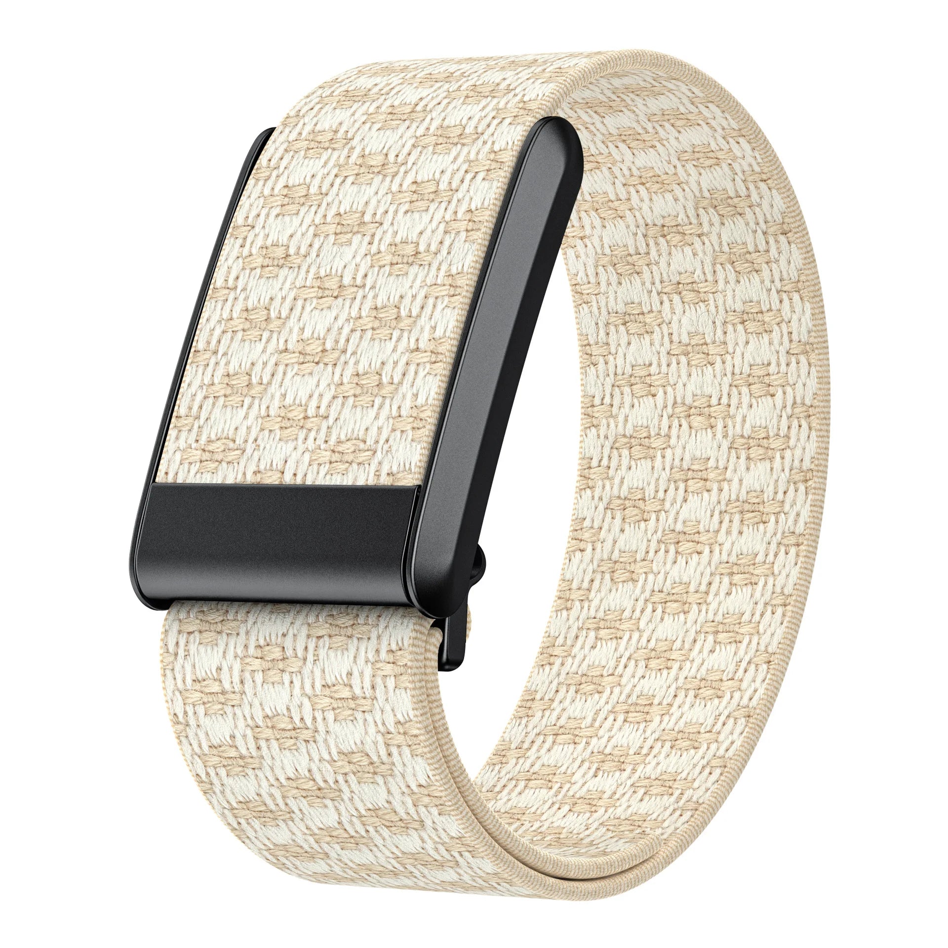 WHOOP 4.0 Nylon Woven Replacement Band Champagne Beige