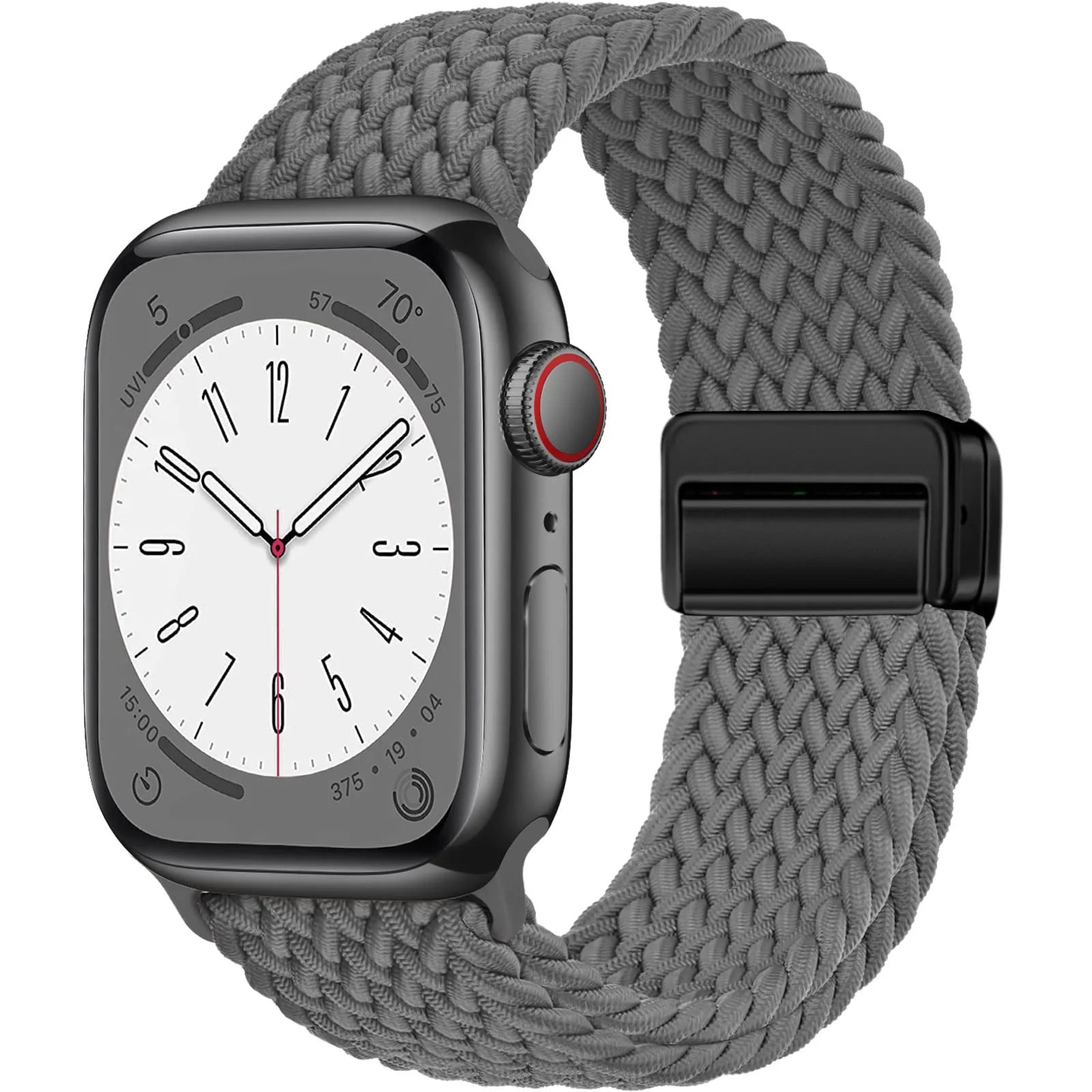Apple Watch Braided Magnetic Band Charcoal Gray 38mm / 40mm / 41mm / 42mm