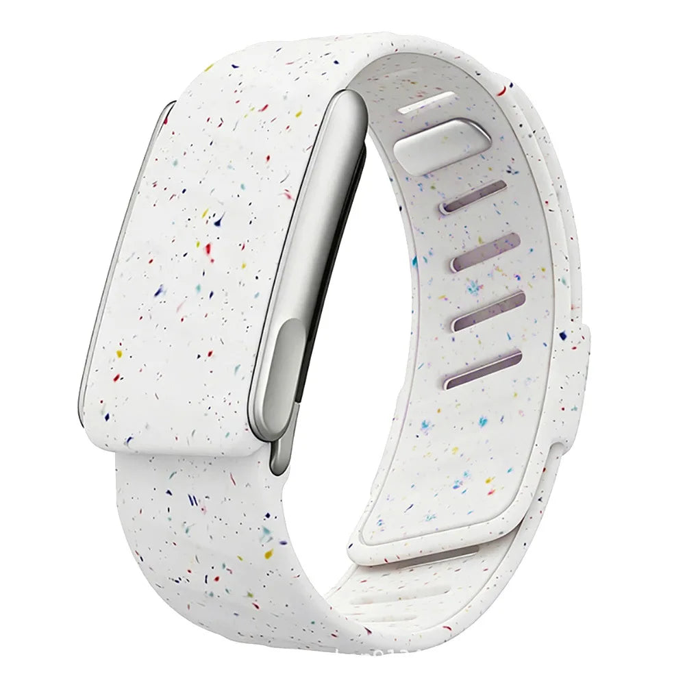 WHOOP 5.0 MG Soft-Touch Silicone Replacement Band Galaxy White