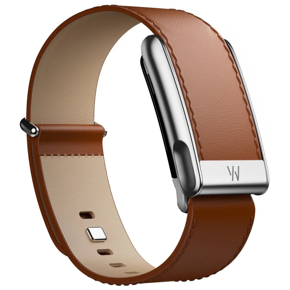 WHOOP MG PU Leather Replacement Band Brown