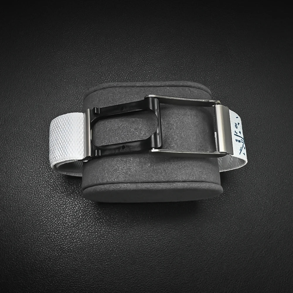 White Nylon Sports Band for WHOOP 5.0