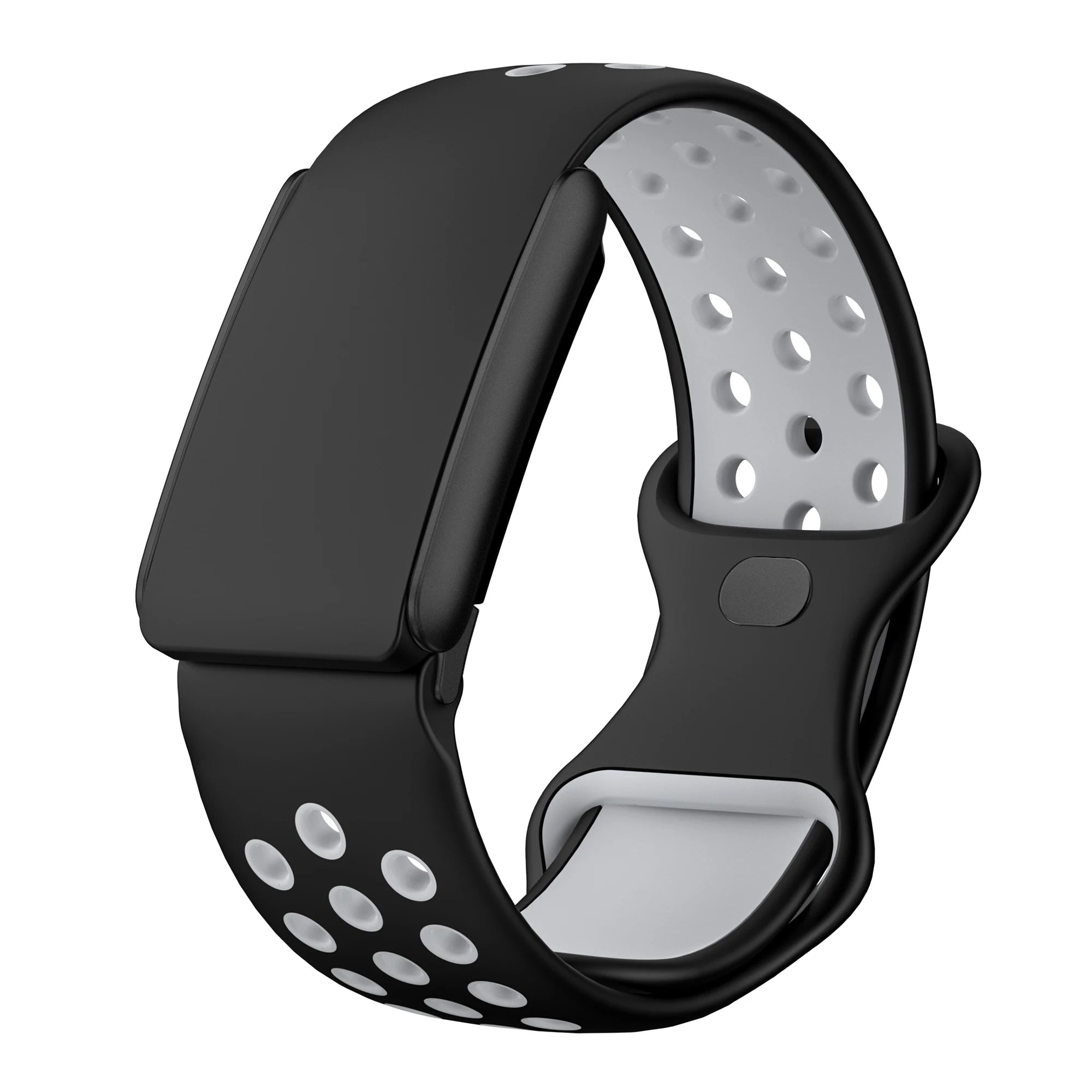 WHOOP 4.0 Soft-Touch Silicone Sport Replacement Band Black & White