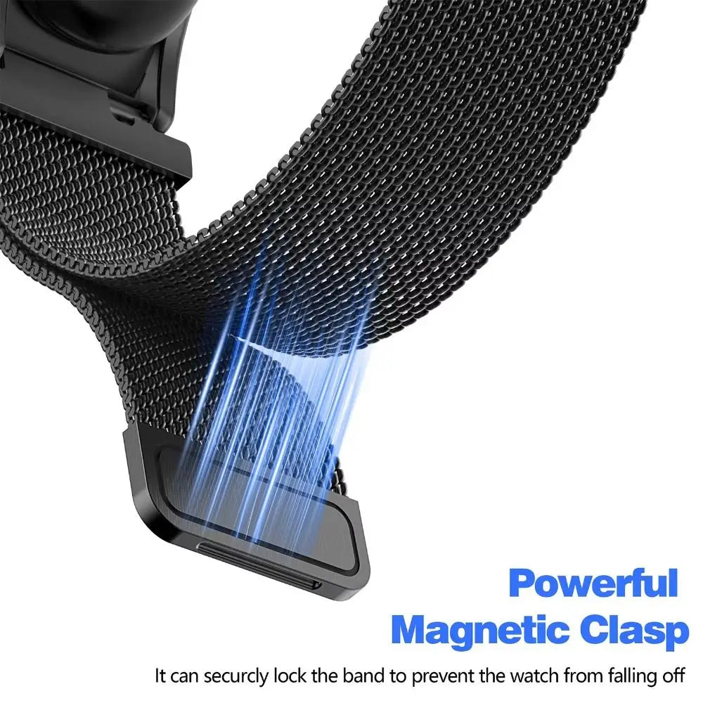 Google Fitbit Gold Magnetic Metal Band