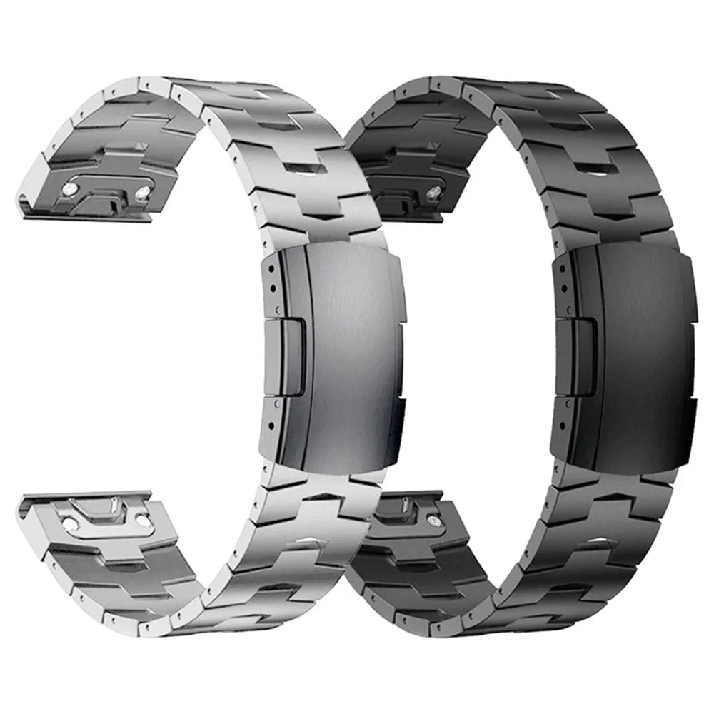 Garmin 26mm Titanium Metal QuickFit Replacement Band Green