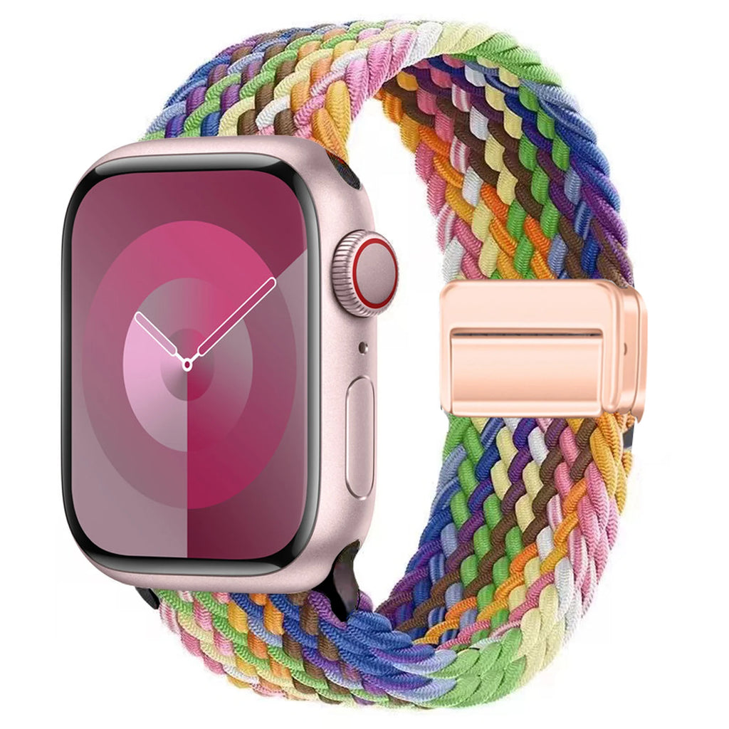 Apple Watch Braided Magnetic Band Rainbow 44mm / 45mm / 46mm / 49mm