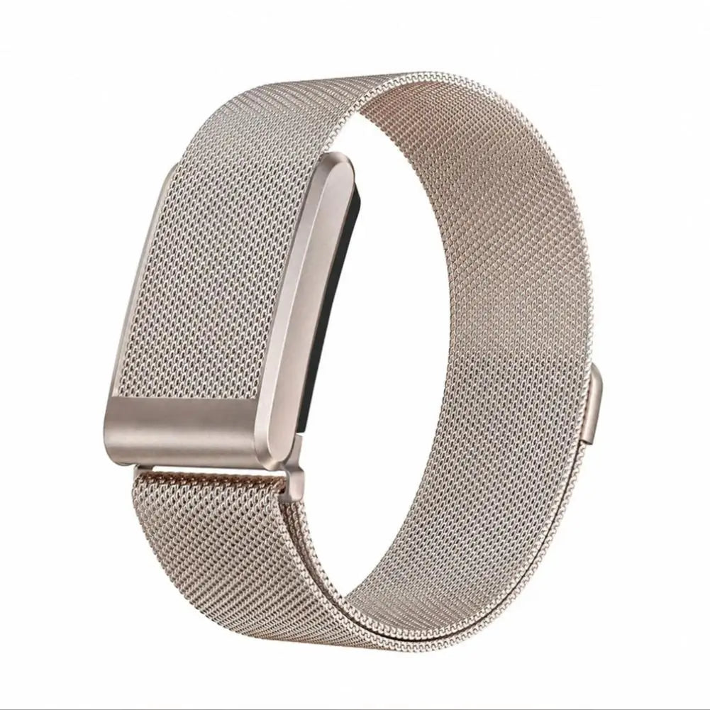 WHOOP 5.0 MG Magnetic Metal Replacement Band Champagne