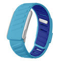 WHOOP 5.0 MG Soft-Touch Silicone Replacement Band Aqua Blue & Royal Blue