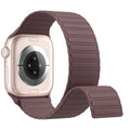 Purple Magnetic Silicone Apple Watch Band