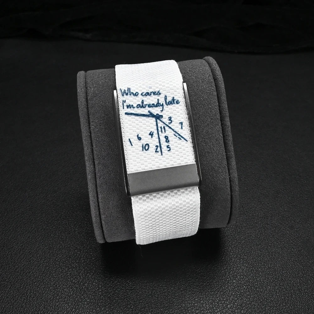 White Nylon Sports Band for WHOOP 5.0