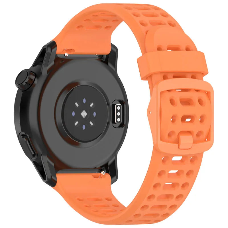 COROS PACE & APEX Orange Silicone Sport Band – 20mm