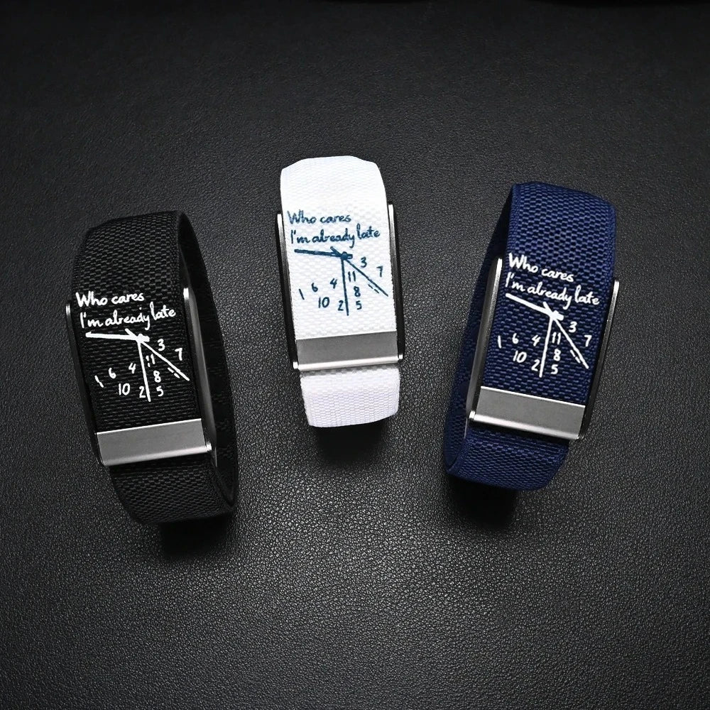 White Nylon Sports Band for WHOOP 5.0