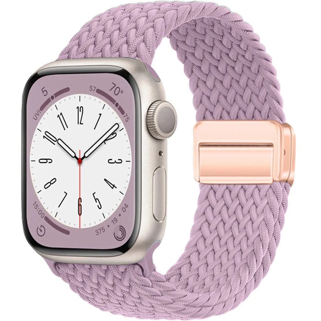 Apple Watch Braided Magnetic Band Lavender 38mm / 40mm / 41mm / 42mm