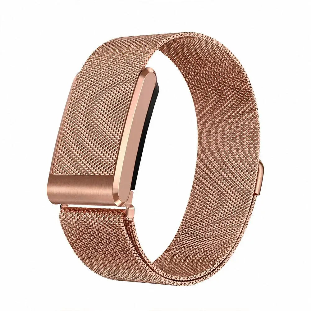 WHOOP 5.0 MG Magnetic Metal Replacement Band Rose Gold