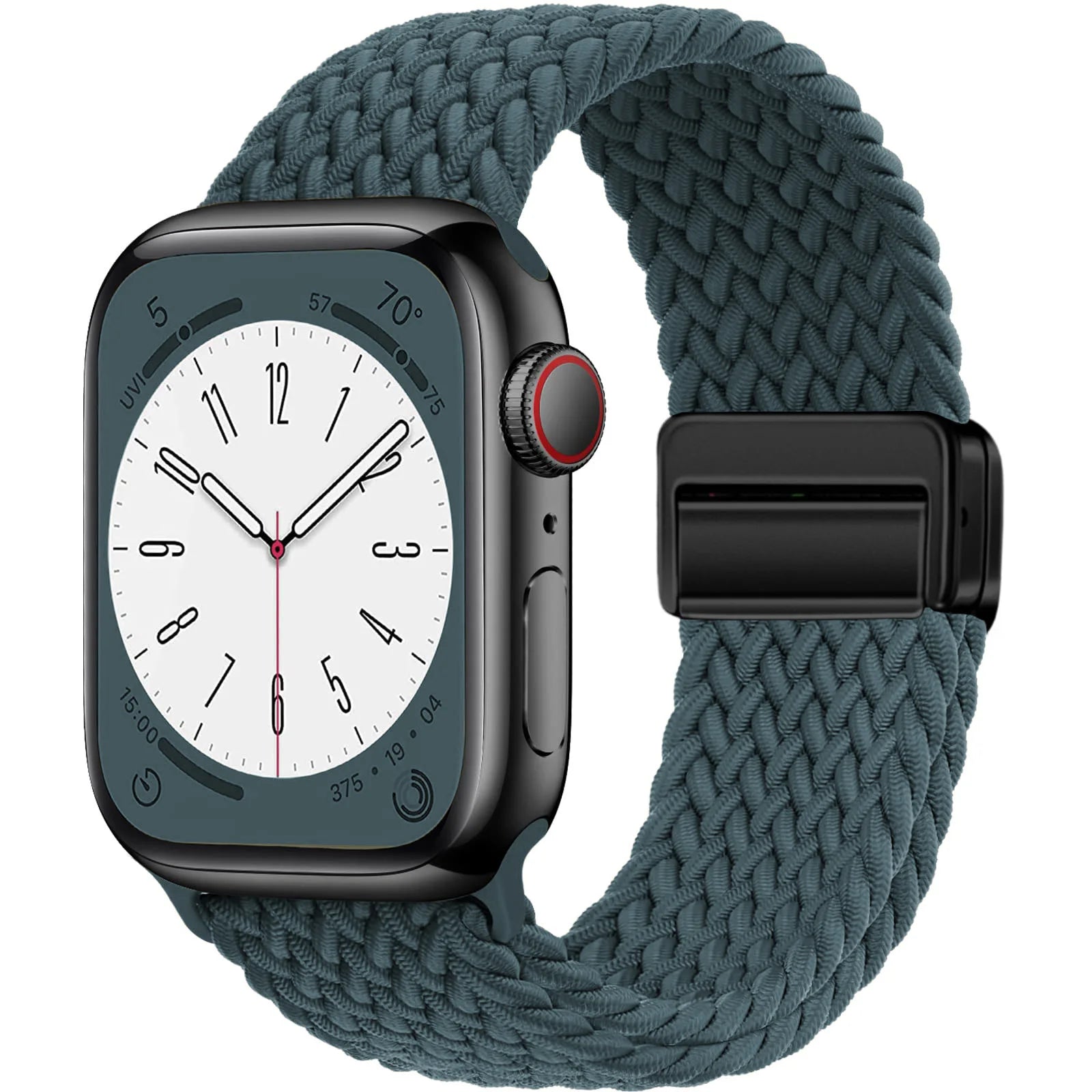 Apple Watch Braided Magnetic Band Deep Teal 38mm / 40mm / 41mm / 42mm