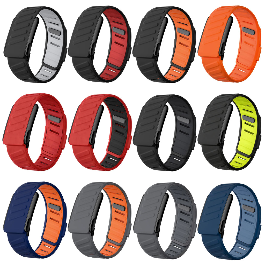 WHOOP 5.0 MG Soft-Touch Silicone Replacement Band Black