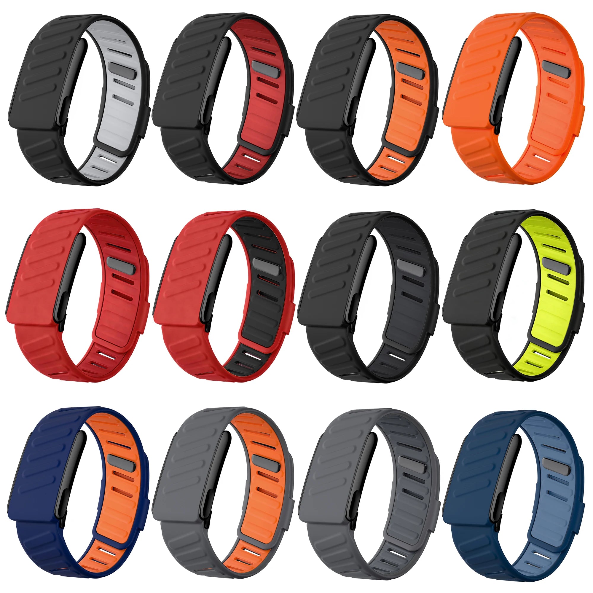 WHOOP 5.0 MG Soft-Touch Silicone Replacement Band Black