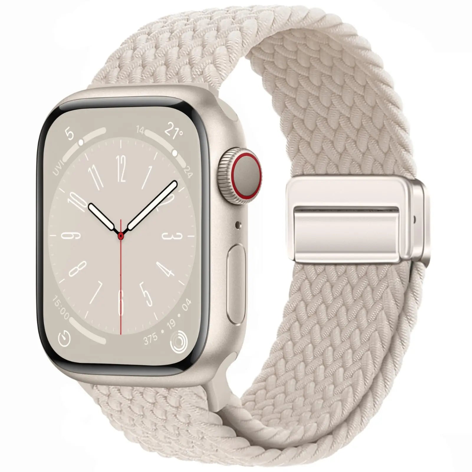 Apple Watch Braided Magnetic Band Ivory 38mm / 40mm / 41mm / 42mm
