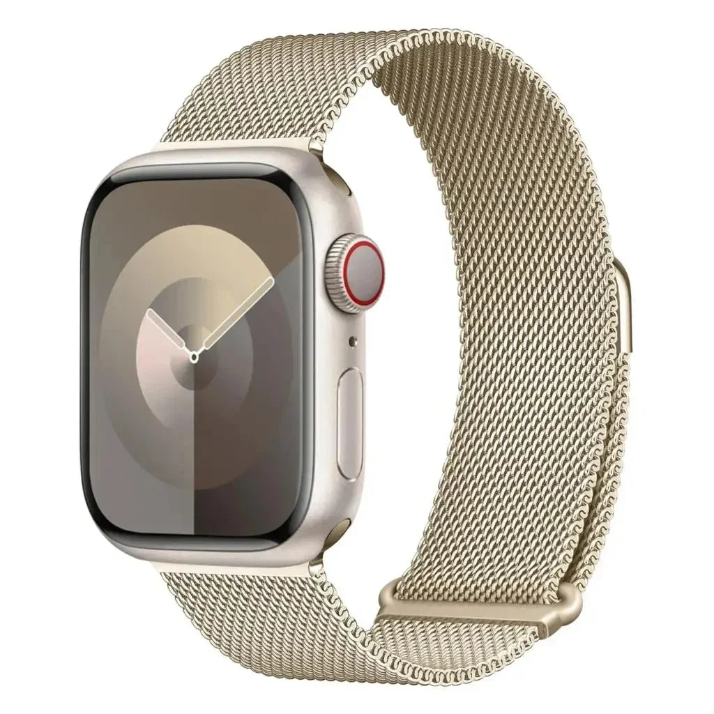 Apple Watch Milanese Loop Magnetic Band Champagne Gold 44mm / 45mm / 46mm / 49mm