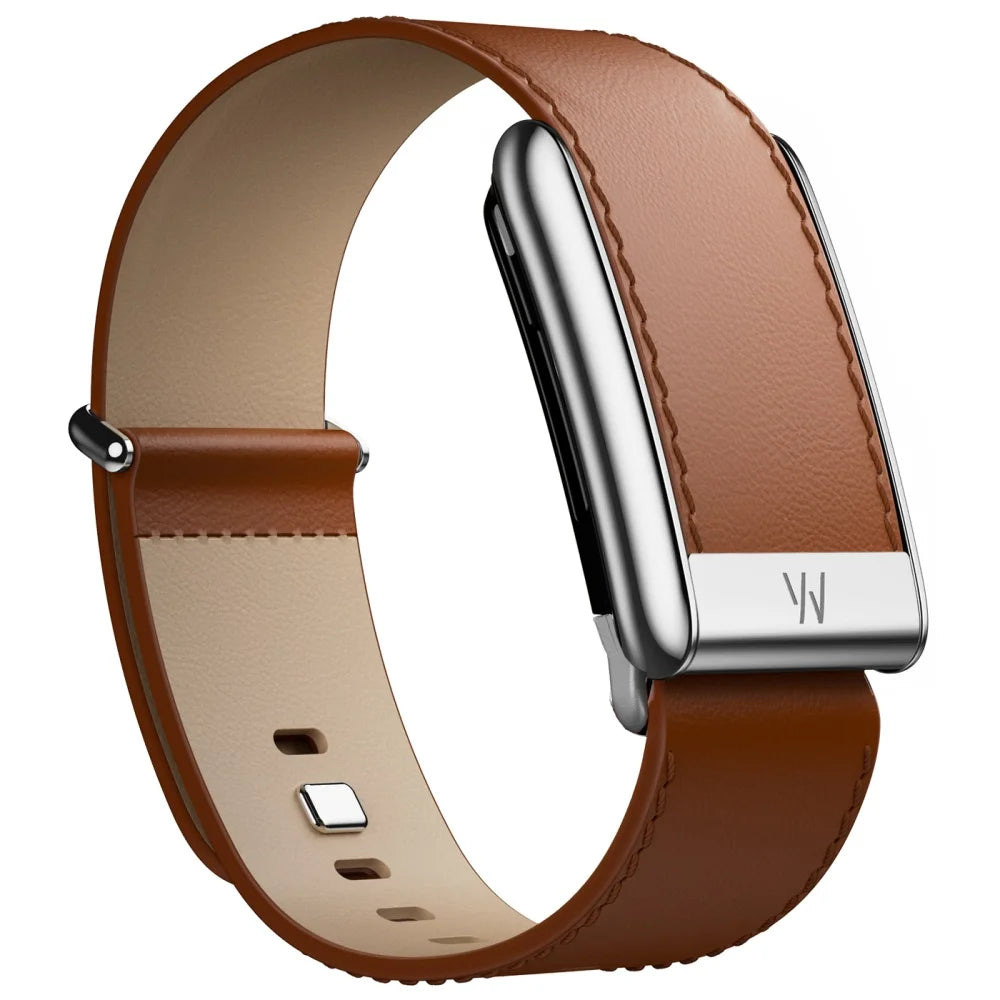 WHOOP MG PU Leather Replacement Band Brown