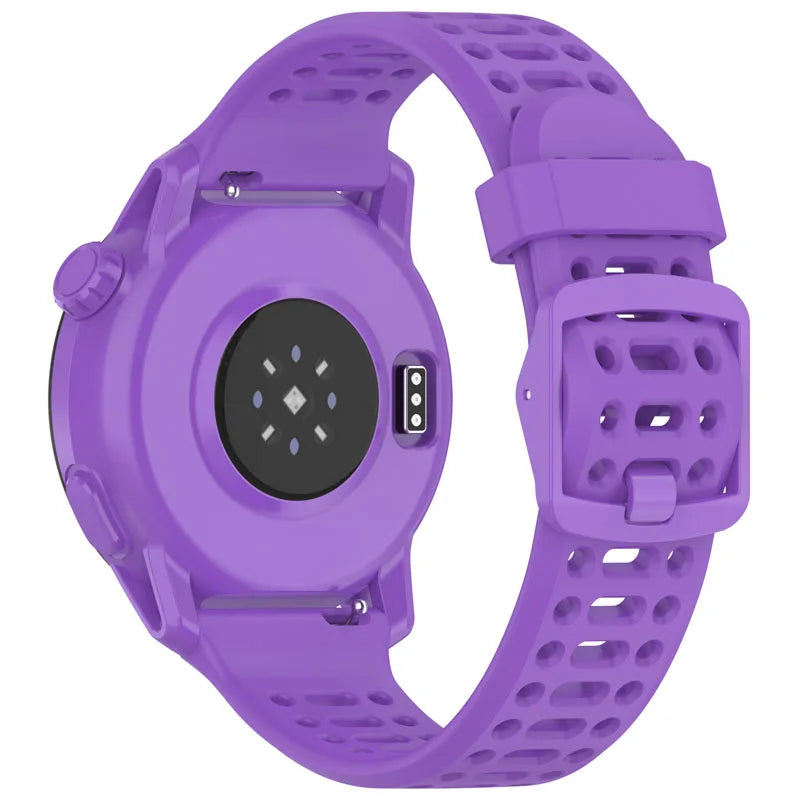 COROS PACE & APEX Purple Silicone Sport Band – 22mm