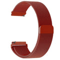SUUNTO Red Metal Mesh Stretch Band – 22mm