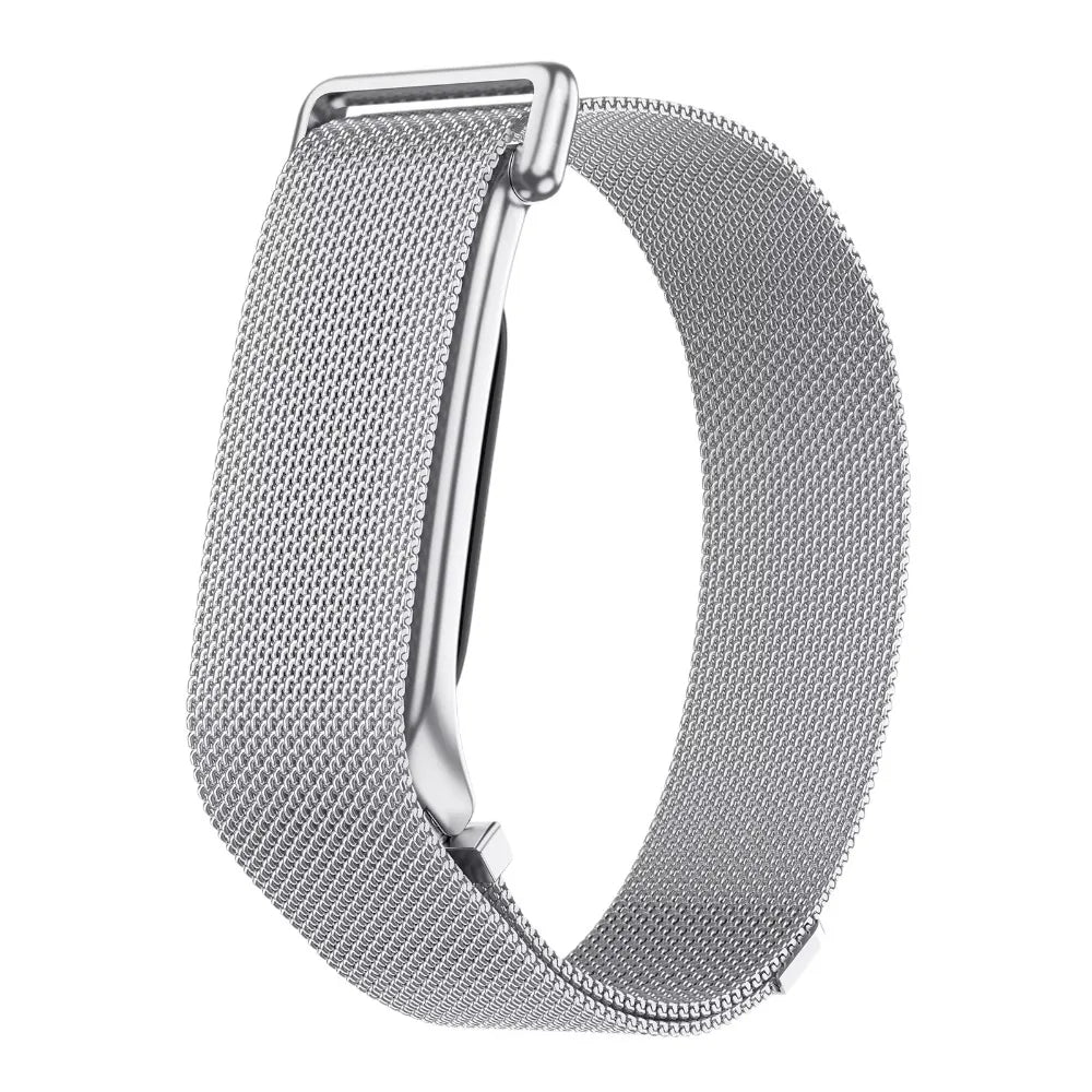 Google Fitbit Silver Magnetic Metal Band