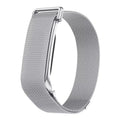 Google Fitbit Silver Magnetic Metal Band
