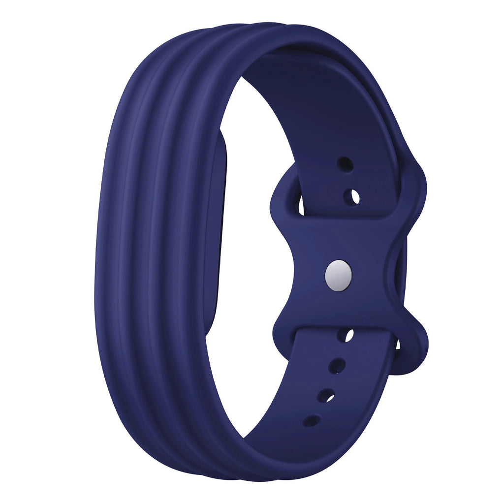 Google Fitbit Navy Blue Silicone Sport Band – S 248mm